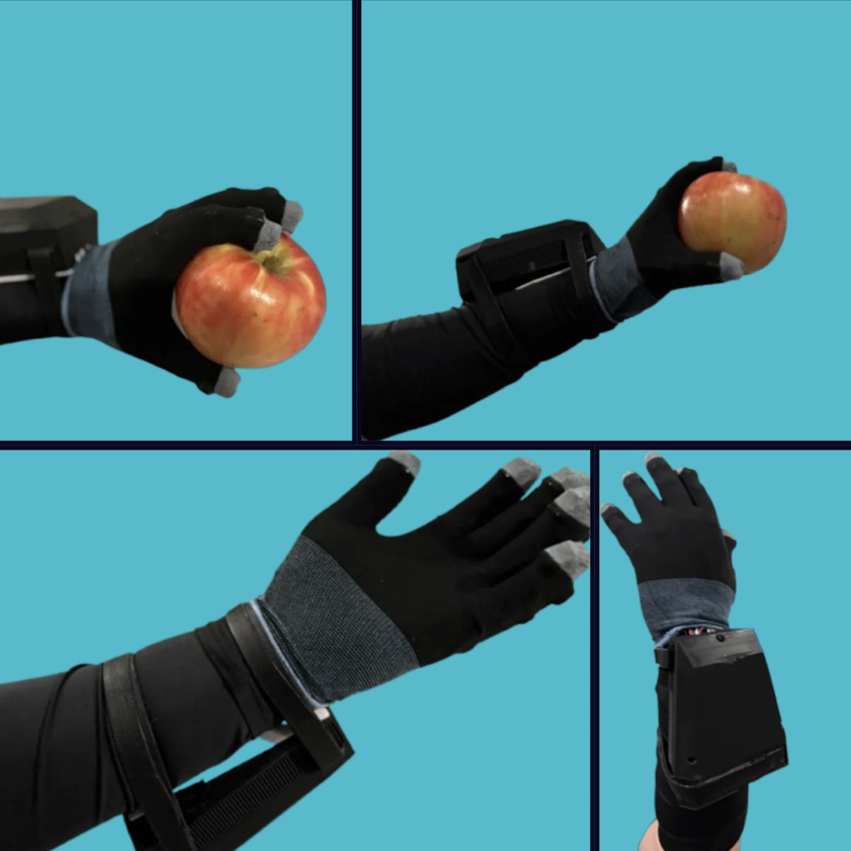 The Magic Mitts glove prototype